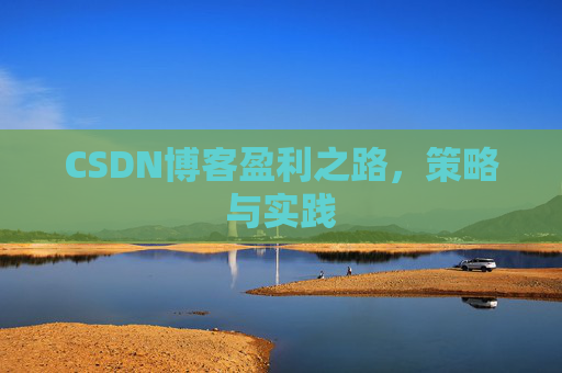 CSDN博客盈利之路，策略与实践